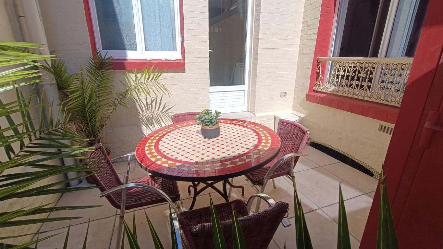 La Bateliere, Appartement Mer Avec Patio Prive Mers-les-Bains Exterior foto